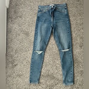 Top shop blue jeans!